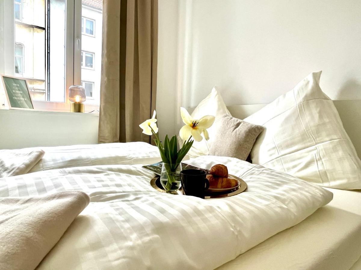 Design Apartment - Parking - Kingsize-Bett - 2X Bad - Zentrum Hanover Exterior photo